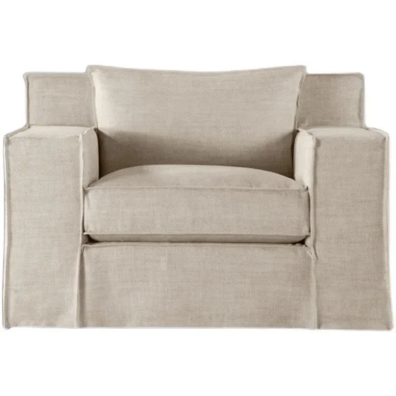 Bed and breakfast linen Nordic simple small apartment living room removable and washable single double hotel fabric sofa