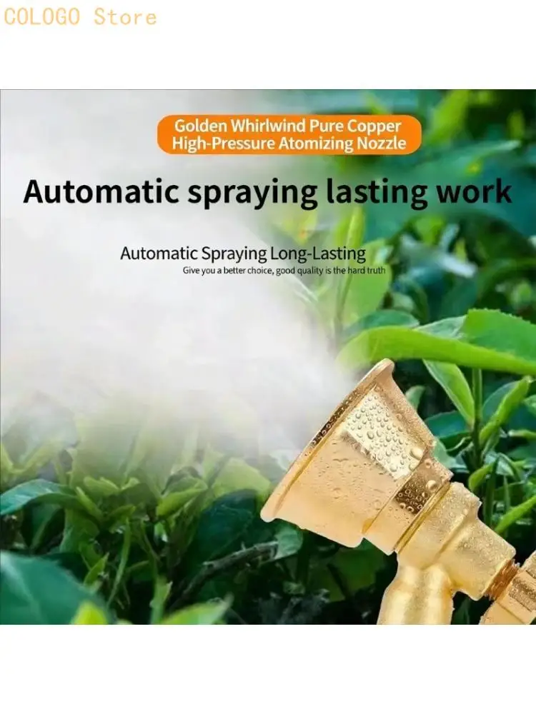 Hose Nozzle High Pressure Watering Sprayer Nozzle Watering Adjustable Irrigation D0LD