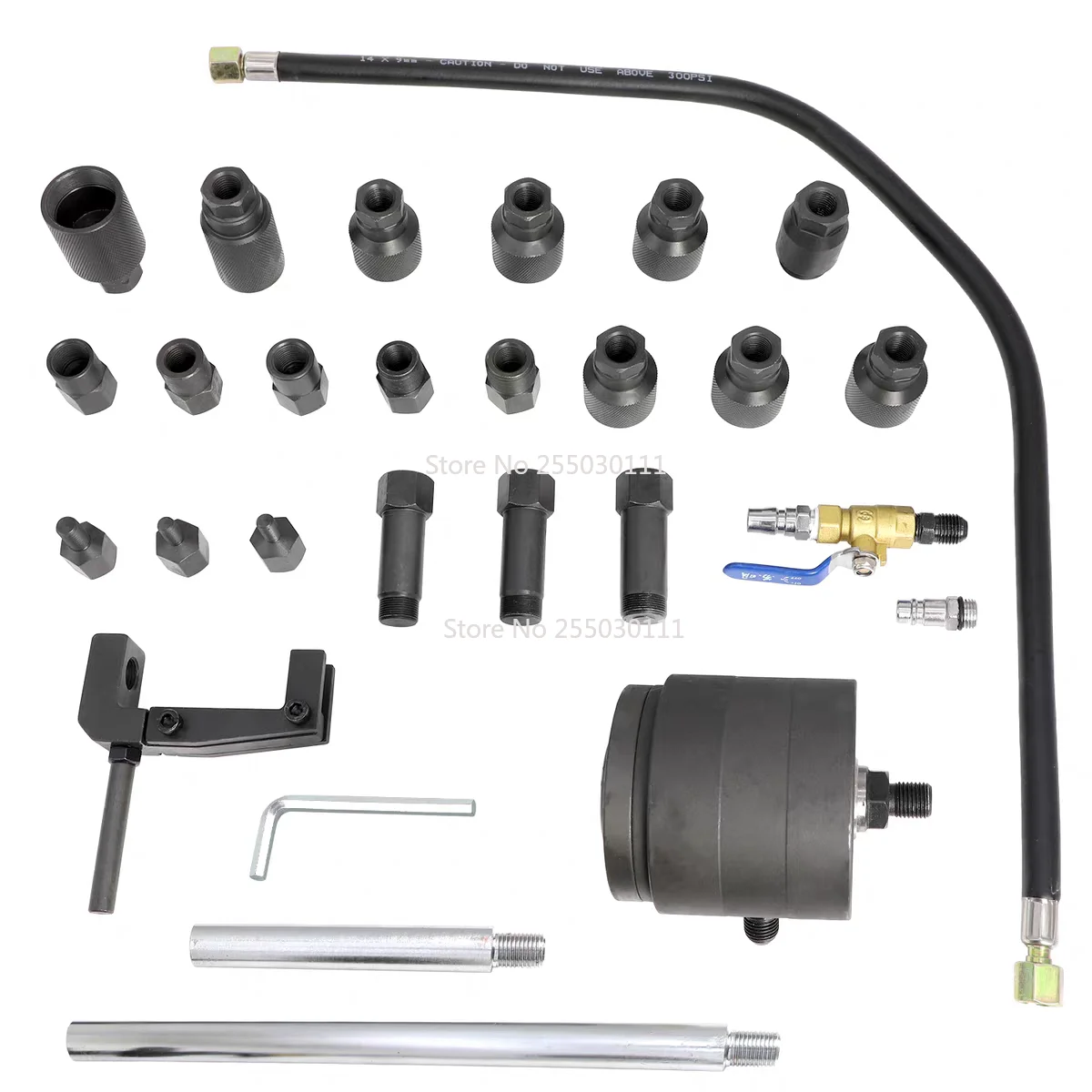 أداة إزالة حاقن الديزل الهوائية مناسبة لمرسيدس بنز، بوش، سيمنز 1000N V80، ماكسوس G10 #3