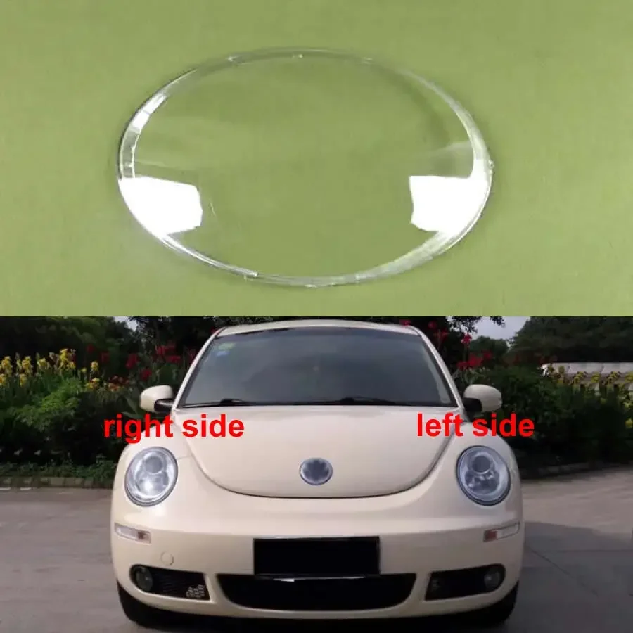 

Автомобильные аксессуары для Volkswagen VW Beetle 2003-2012, крышка передней фары, прозрачный абажур, корпус передней фары из оргстекла