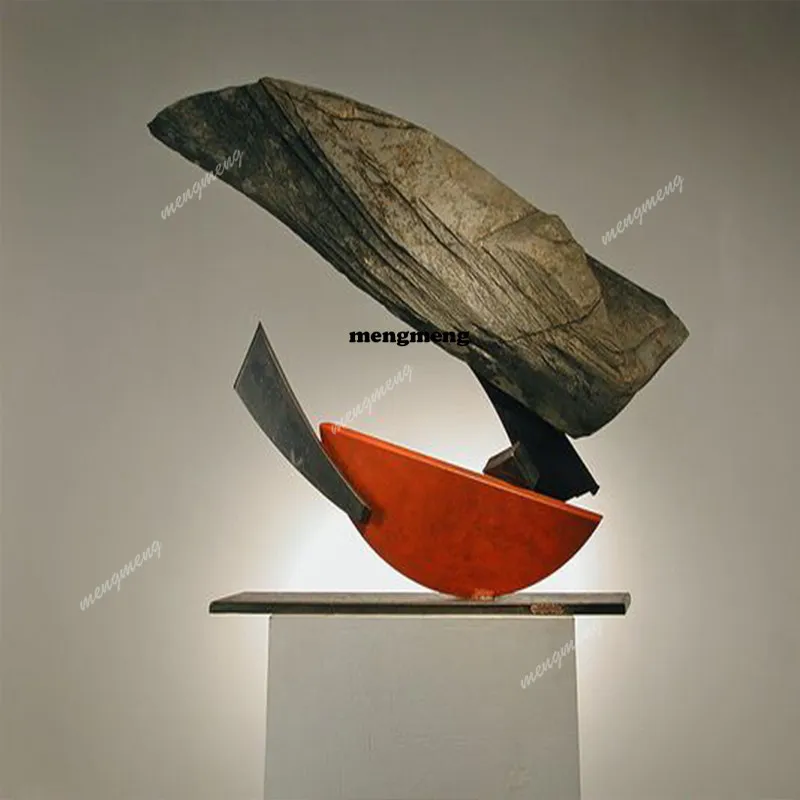 

Abstract special-shaped ornaments, modern decorative handicrafts hotel model rooms, soft ornaments simple modern spot sculptures