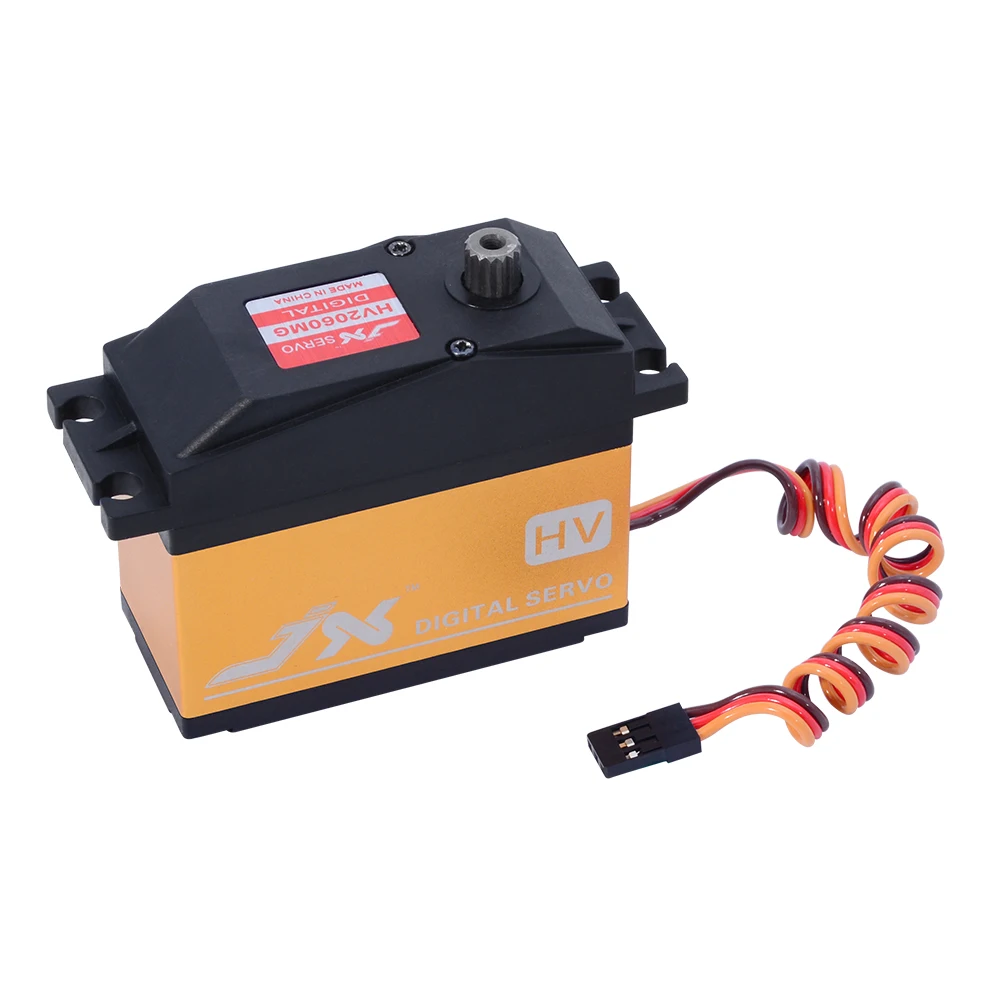 JX PDI-HV2060MG Servo digitale a coppia elevata da 120 gradi 60 kg per parti di elicotteri robot modello RC 1/5 Rc Car