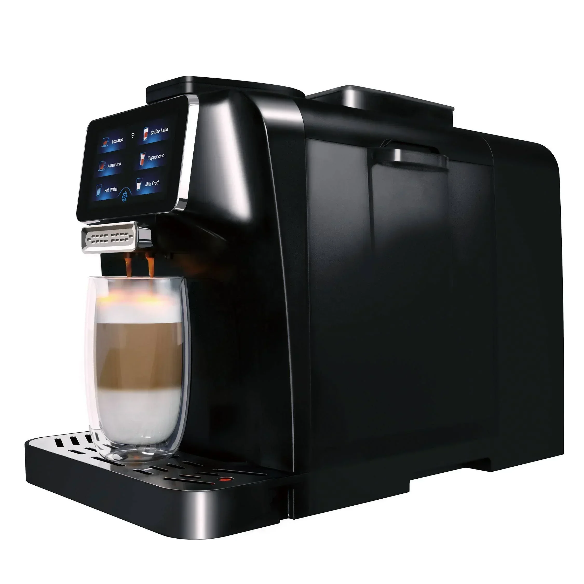 

super a coffee machine with grinder fully automatic touch screen barista professional with wif
