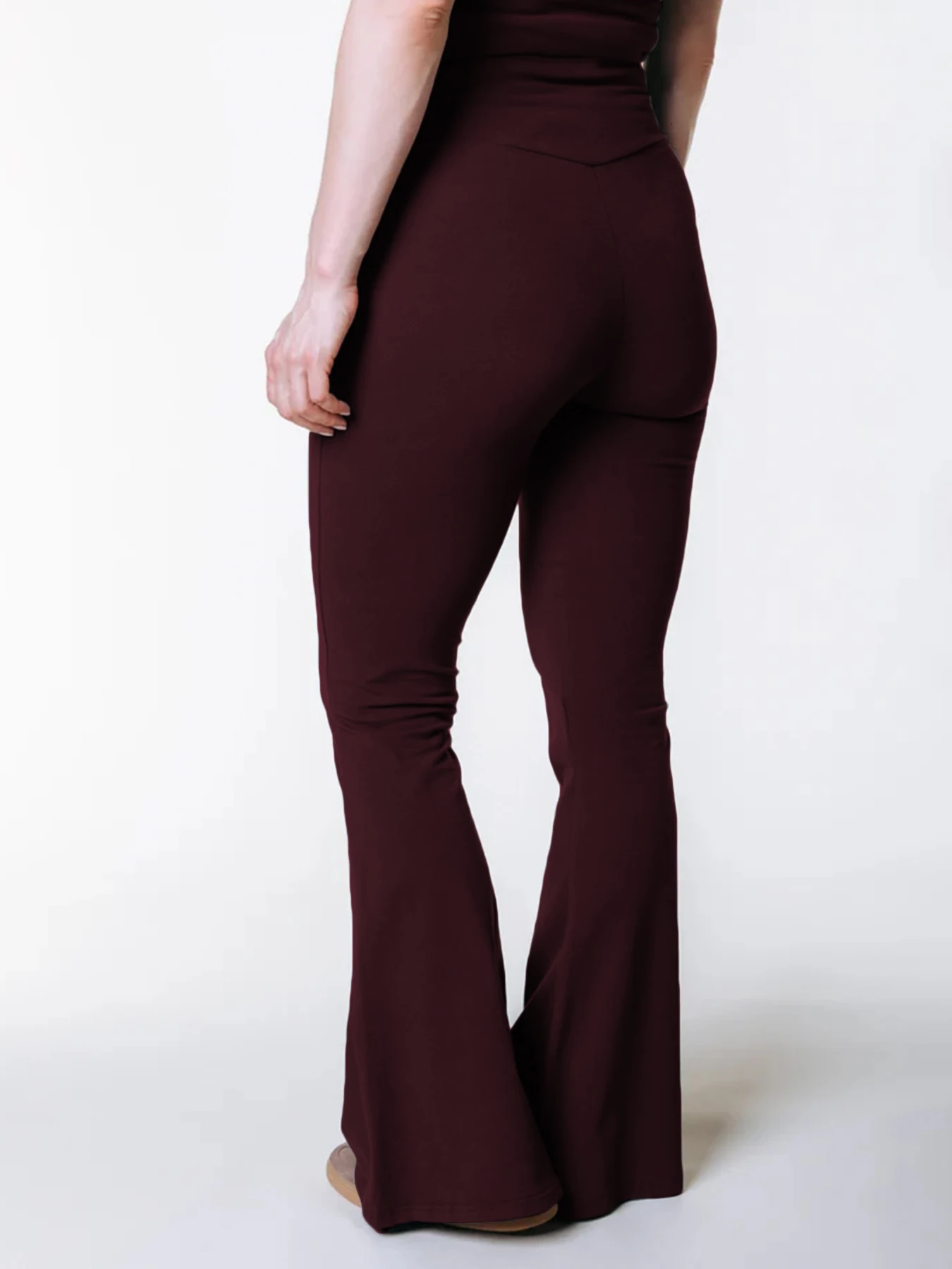 

Women's High Waist Tapered Pants, Comfortable Fitted Fabric, Perfect for Casual Wear, Stylish and Versatile Ladies' Bottoms