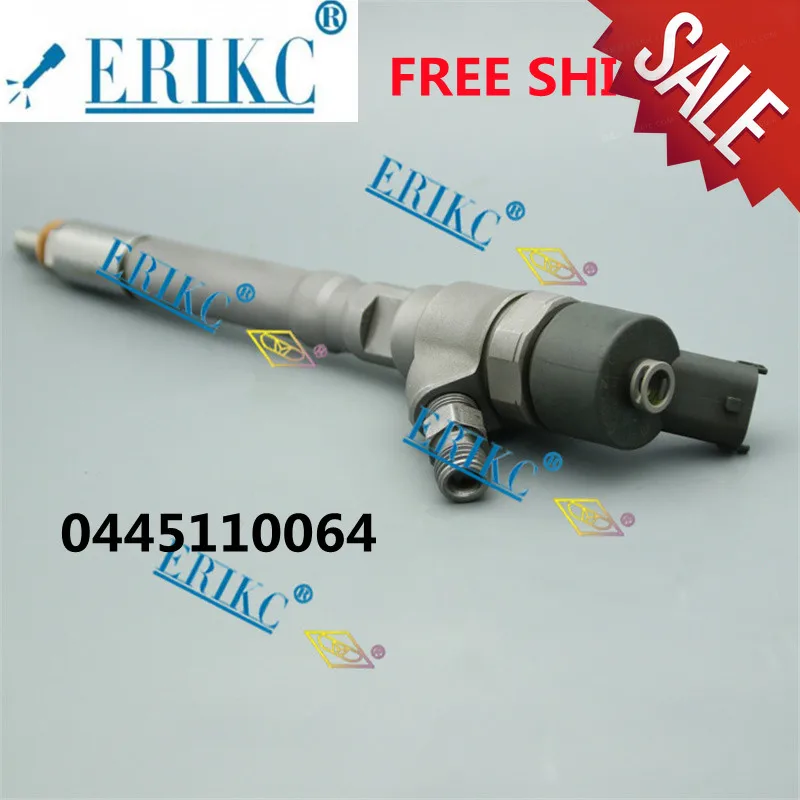 

ERIKC 0 445 110 064 Diesel Fuel Injector 33800 27000 for H-yundai Ki-a 33800-27000 33800-27010 0445110064