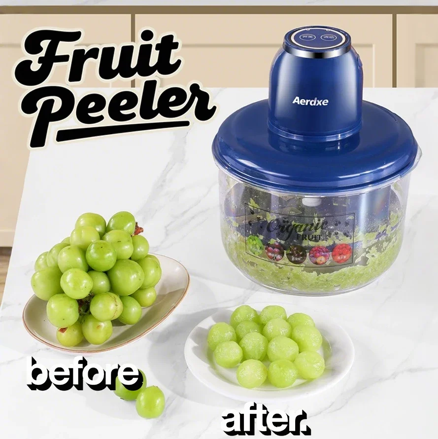 

New Automatic Fruit Peeler Machine - Wireless Portable Apple/Peach Peeler for Home, Fast & Easy Kitchen Gadget