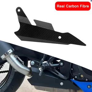 Modifiye Gerçek Karbon Fiber Egzoz Borusu Kapağı, motosiklet Kaporta SUZUKI için GSX-S1000, GSX-S 1000F 1000GT GSXS 1000 2015-2023 6 Büyük satış, kaporta gsx-s1000-no. 2