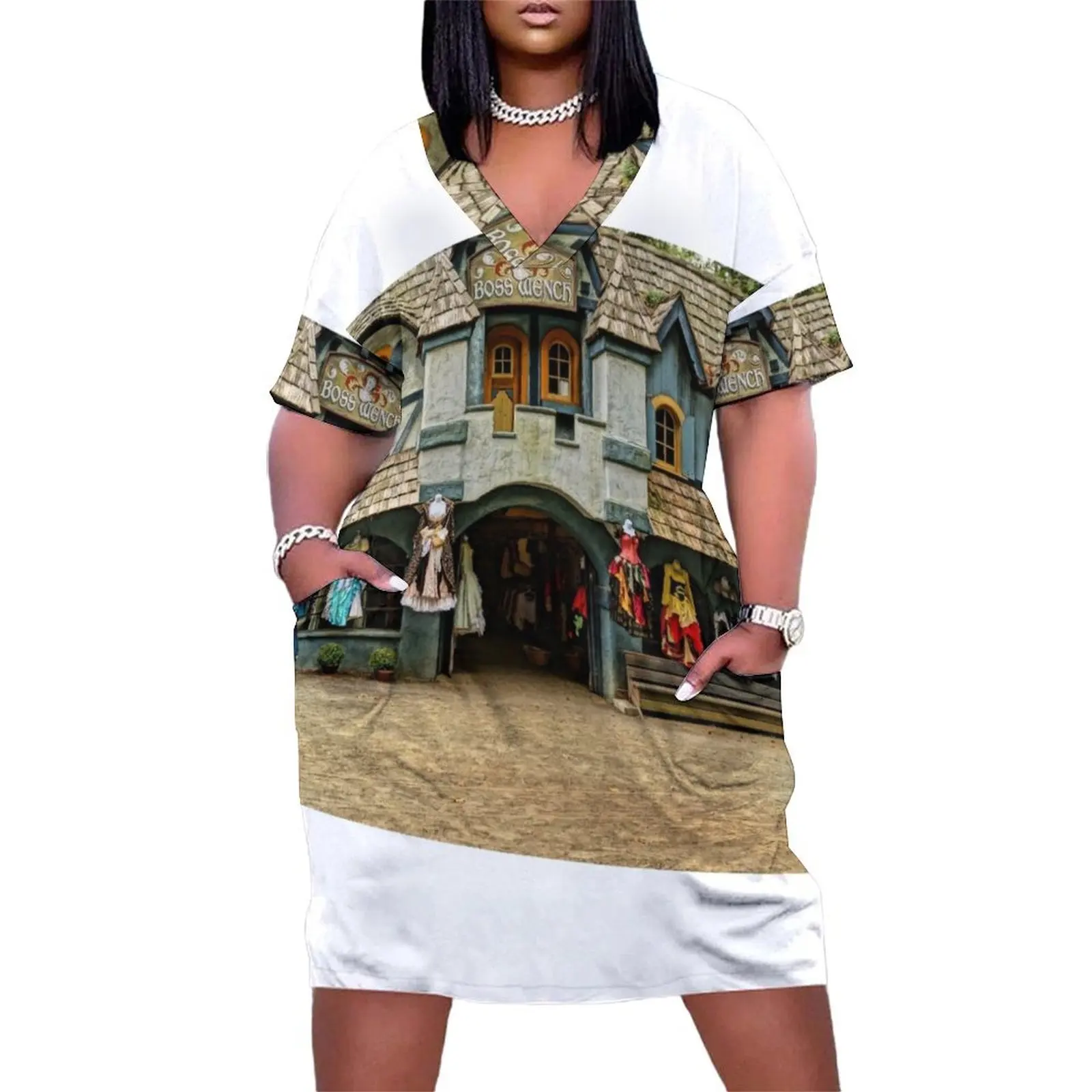 

Wench Dresses Loose Pocket Dress dress for women dress summer Women's dresses