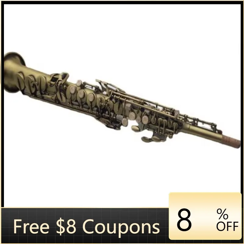 

STLF Manufacturer wholesale professional playing level antique copper Bb saxophone