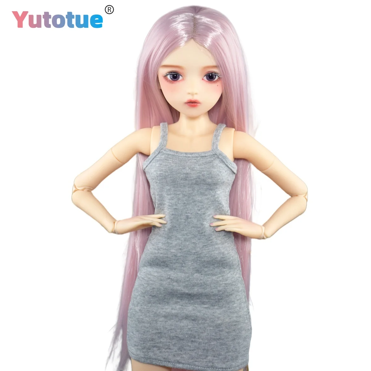 

YUTOTUE 60 см высота модная кукла 18 суставов женское тело ручная роспись макияж лицо BJD кукла игрушка в подарок