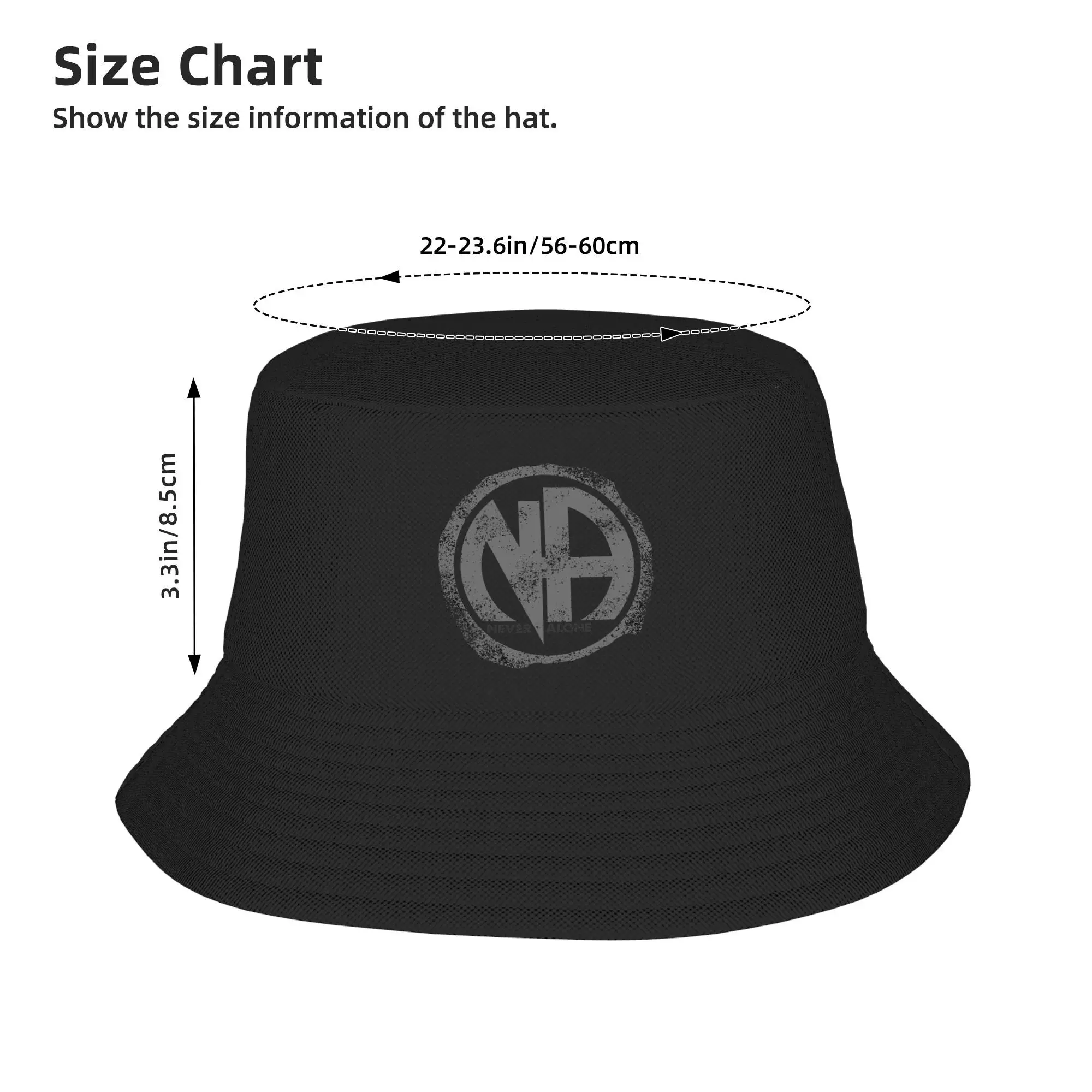 NA Narcotics Anonymous Bucket Hats Panama For Kids Bob Hats Outdoor Fashion Autumn Fisherman Hats For Beach Fishing Unisex Caps