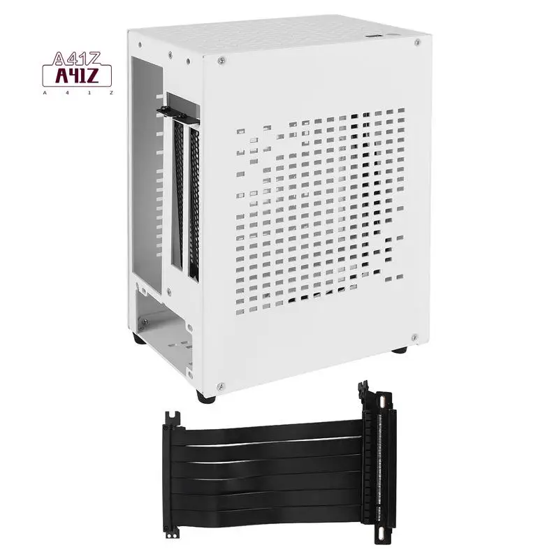 

A41Z-A07 Mini ITX Computer Case Chassis HTPC Host Case USB3.0 ITX Enclosure With Graphics Card Extension Cable