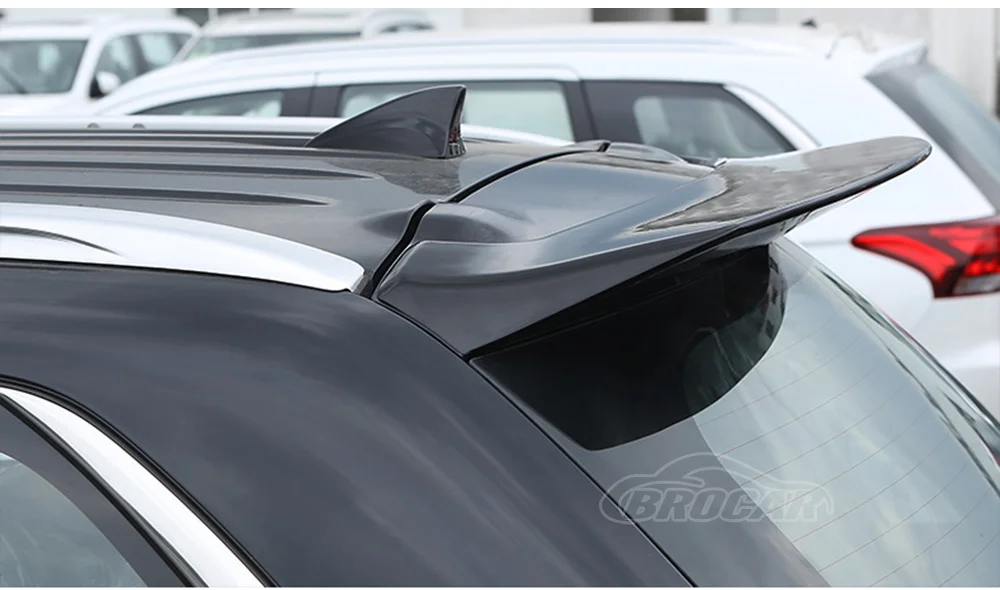 For Mitsubishi Outlander rear spoiler 2013 2014 2015 2016 2017 2018 2019 2020 ABS material paint high quality rear spoiler