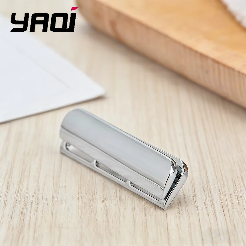YAQI DE Safety Razor Top Cap Chrome Mirror Polished Metal Replacement Head Cover for Traditional Wet Shaving