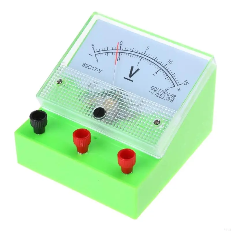 

Y5LB Ammeter Voltmeter Operates from 0V to 3V or 0V to 15V Auxiliary Tools