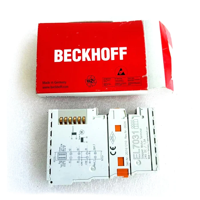 Original beckhoff c9900-u330 battery pack beckhoff plc module kl2904 bk1120 el2008 ek1100 el7031 beckhoff plc