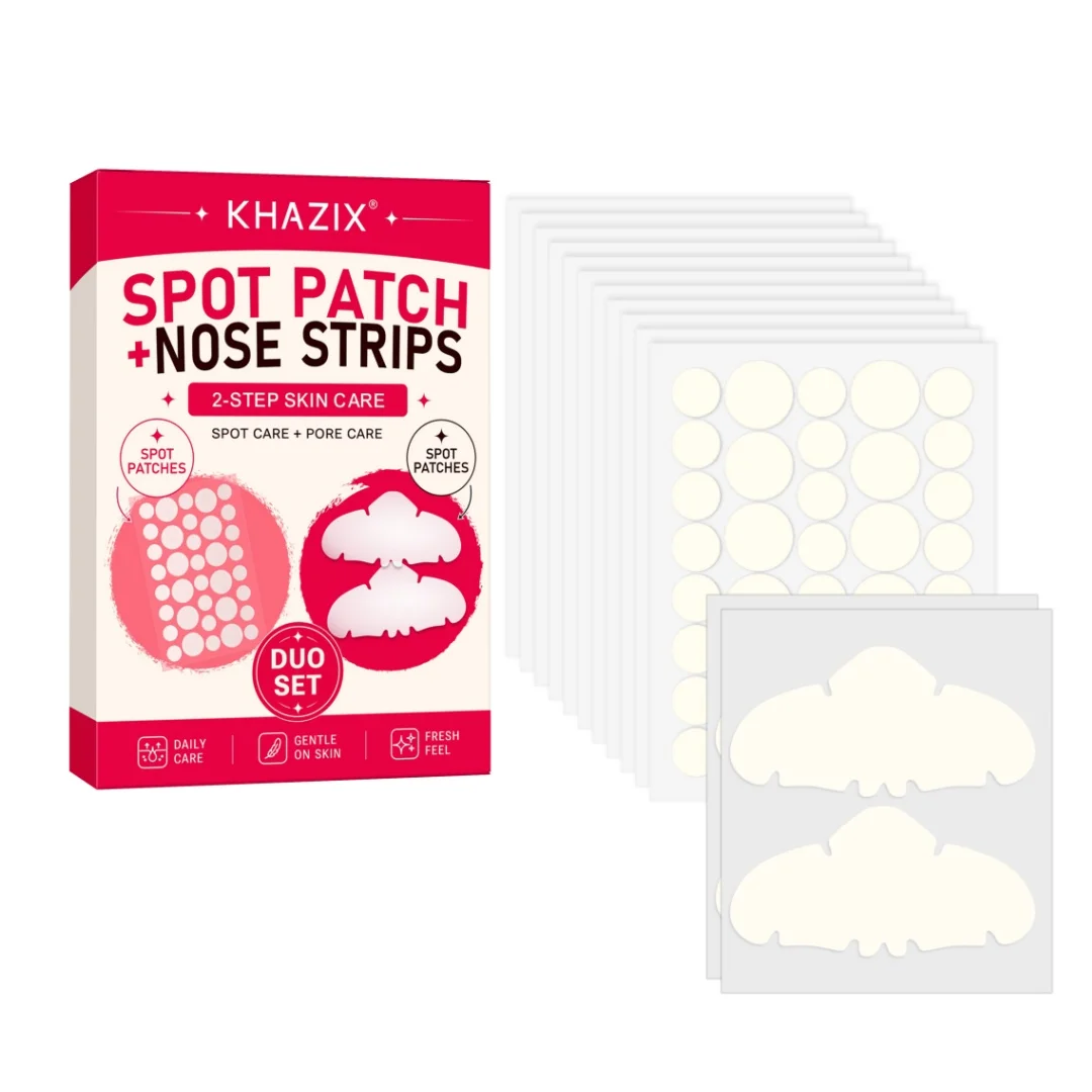 364pcs Hydrocolloid Acne Pimple Patch, Hydrocolloid Spot Stickers, Covering Zits and Defect, Nighttime Spot Stickers for Face view 2