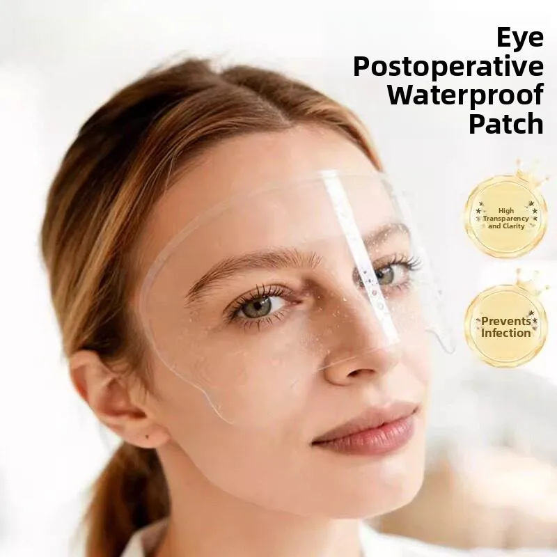 

Post-Operative Eye Protection Shield Waterproof for Hair Washing Bathing Flying Second Surgery Myopia Prevention Face Mask