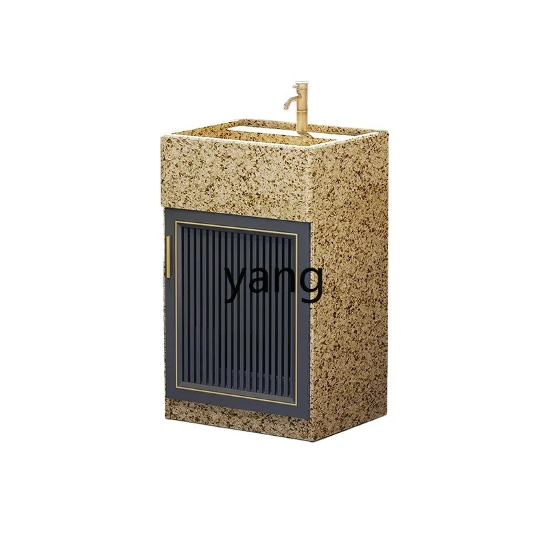 

LTT outdoor wash basin courtyard household balcony high-end column washbasin