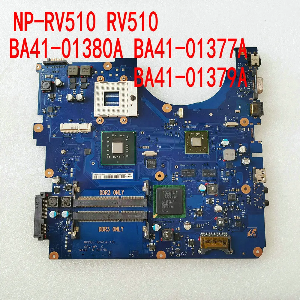 

BA92-07045A BA92-07045B BA41-01380A BA41-01377A For Samsung NP-RV510 RV510 RV508 Laptop Motherboard BA41-01378A DDR3