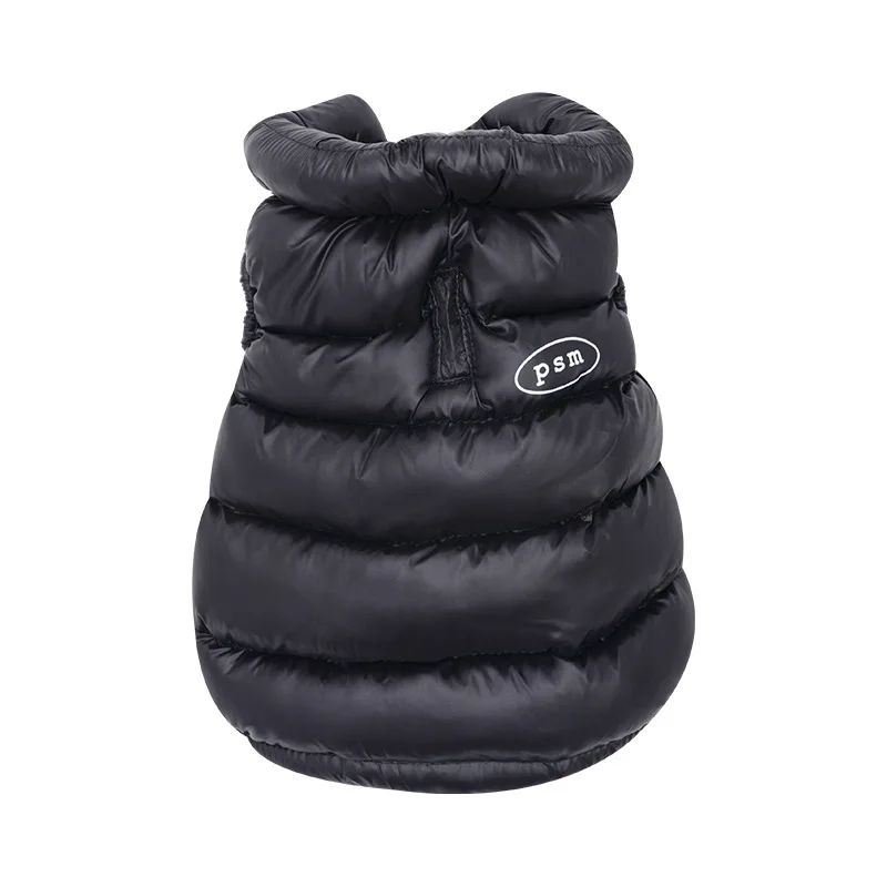 Imagen 7: Chaqueta cálida de invierno para perros, abrigo acolchado con aislamiento térmico para cachorros pequeños, chaleco calefactable para mascotas para clima frío