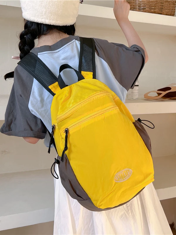 

Large Capaci Travel Women's Bapa Casual Lightweight Summer School Bag Commuter Sle Soft Polyester Inner ket