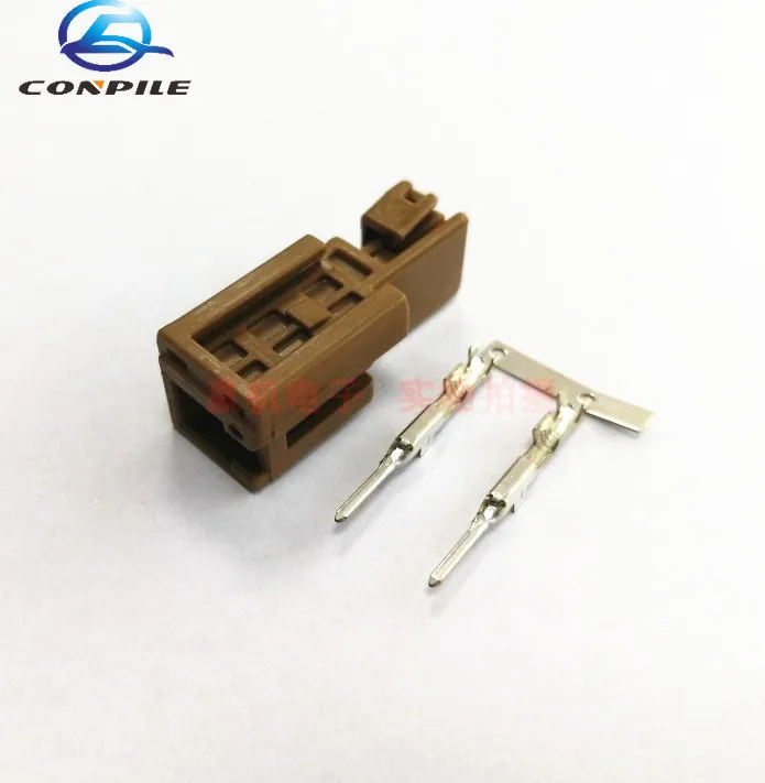 for Nissan Infiniti Venucia tweeter mid-range speaker 2PIN hole male female plug connector terminal