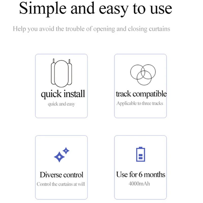Умный робот для штор, римский стержень, трек, автоматический открыватель для штор, мотор для штор с дистанционным управлением