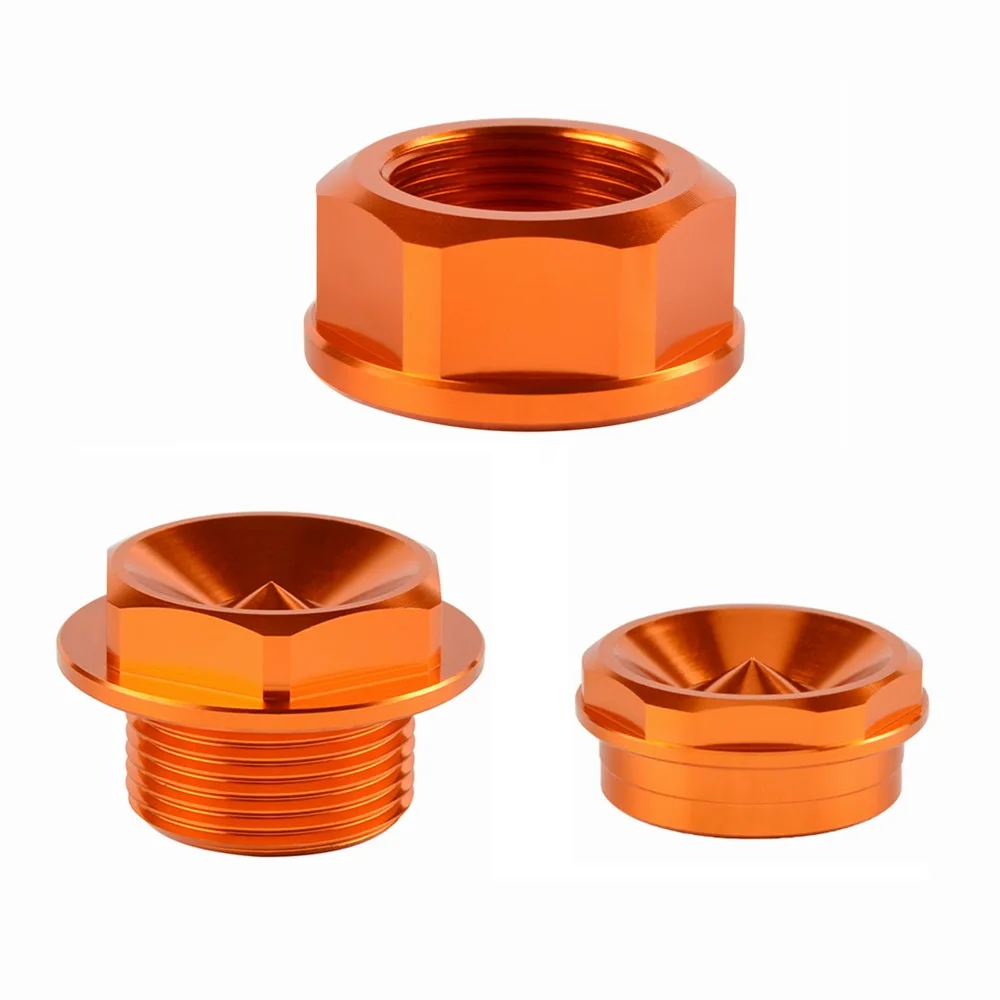 NICECNC For KTM XC SX 125 150 250 300 350 450 SXF XCF 2013-2014 Motorcycle Front Axle Nut Wheel Lock Nut Bolt Rear Wheel Nut Kit - Image 3