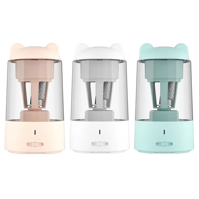 Suitable Automatic Electric Pencil Sharpener For Kids - Cartoon Design, Electric Rechargeable Pencil Sharpener