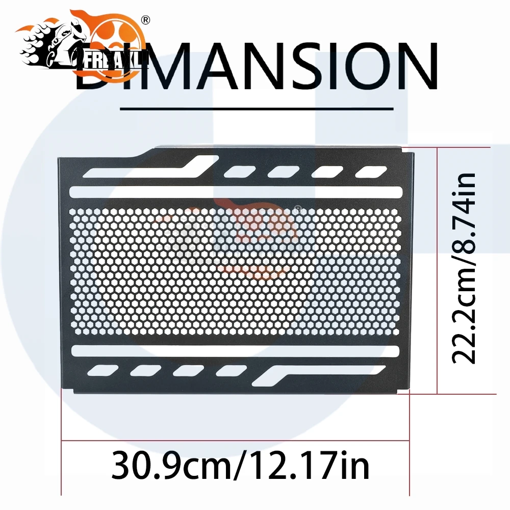 

CMX500 Rebel500 Motorcycle Radiator Grille Guard Protector Cover For Honda CMX 500 Rebel S 2017-2022 CL500 CL 500 2023 2024 2025
