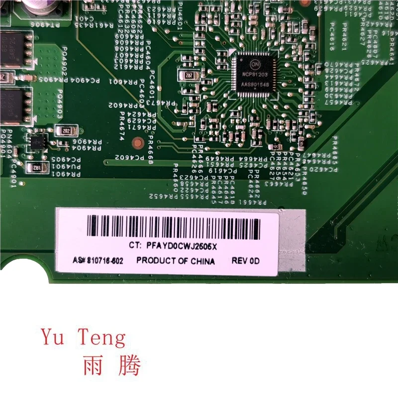 Untuk motherboard HP Envy Curved 34-A AIO 810716 -602 810716 -002 14105-1 motherboard tes 100% oke kirim