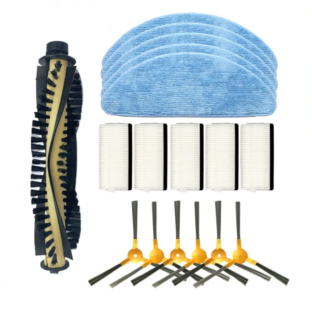 Vacuum Spare Accessories For Neatsvor X500 S6 M1 Robot Roller Brush Filter Side Brush Mop Pad Cleaning Maintenance Kit