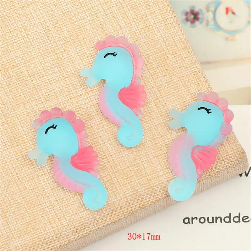 Fish Resin Patch Phone Case Decoration Patch Decorative Patch For Phone Case Ocean Series  Diy Resin Cartoon Stickers