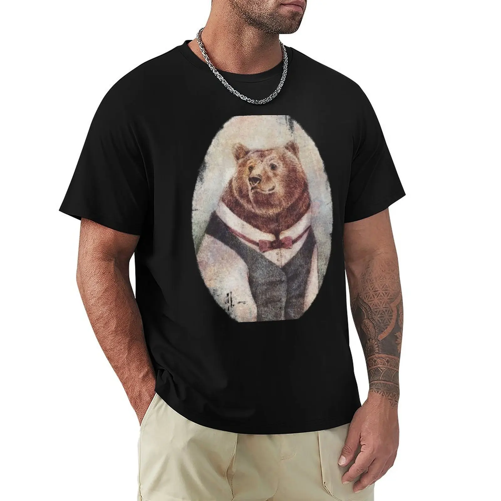 Old Gentleman T-Shirt anime stuff quick-drying t shirts for men