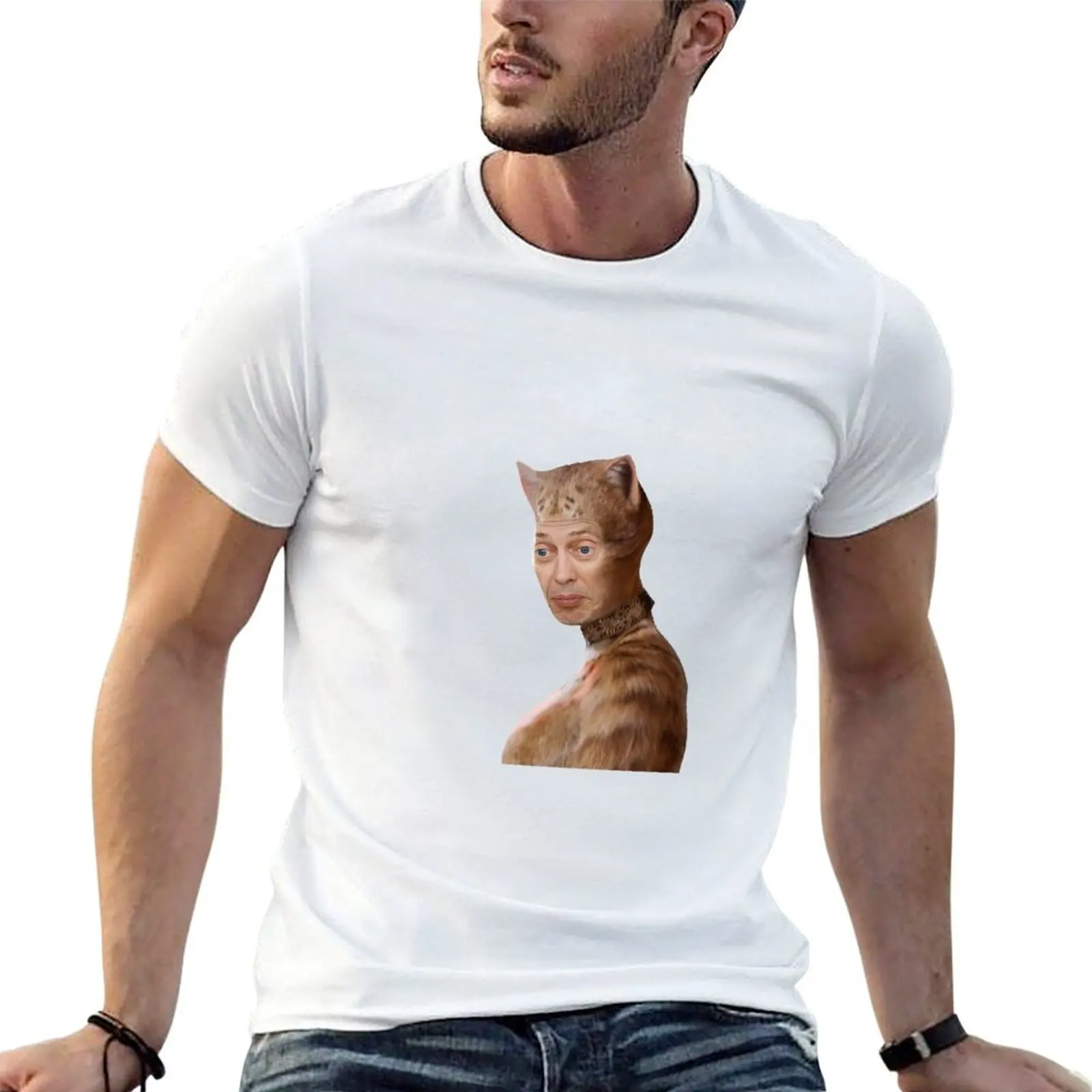 Do you think God stays in heaven because he too lives in fear of what he's created? T-Shirt Modern Style Print T-Shirt