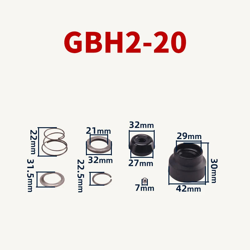 

Втулка для перфоратора, аксессуары для Bosch GBH2-20 Hammer, втулка для ударной дрели, замена резиновой втулки