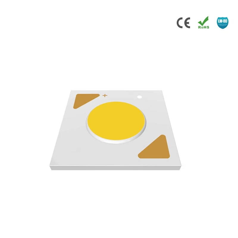 High CRI Ra98 COB LED Chip Array 1304 SDCM3 13*13mm-7mm Lens 3W~12W Warm White Chips For Lamp SpotLight Downlight Accessories