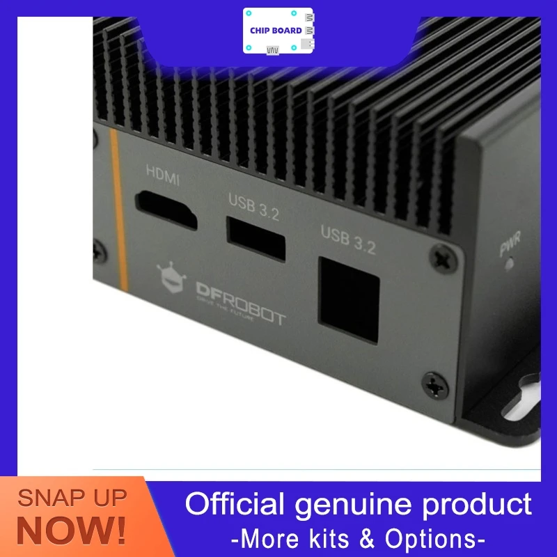 

Алюминиевый корпус LattePanda IOTA предназначенный для эффективного пассивного теплового управления и надежной защиты компонентов.