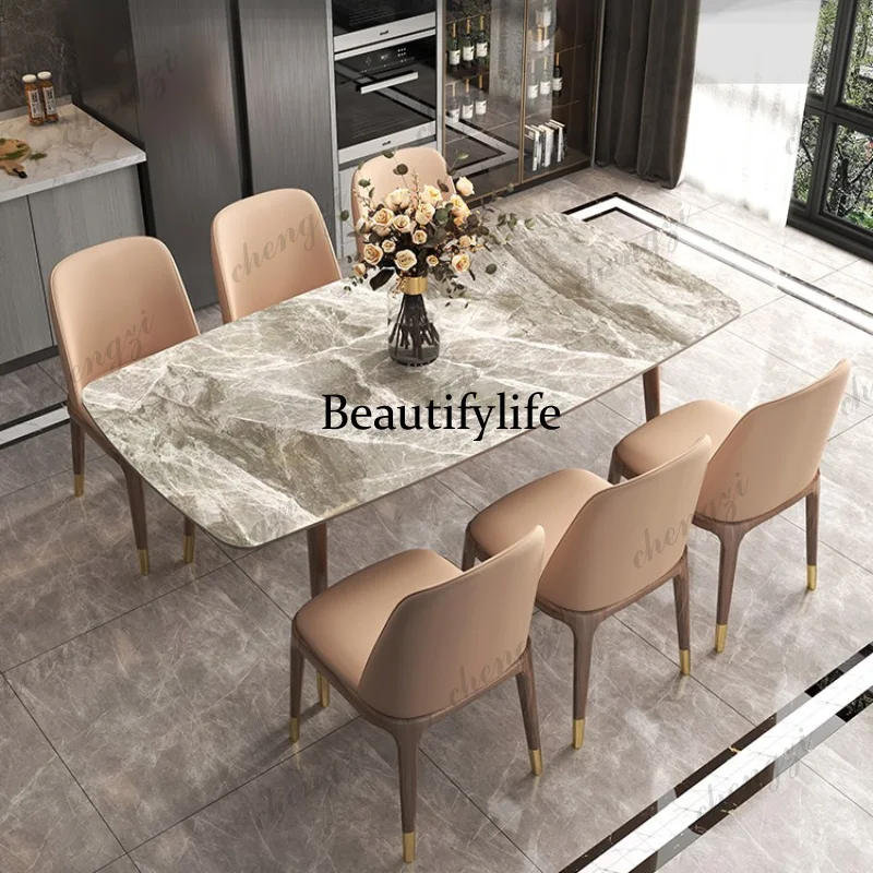 Z138 Waterproof Study Dining Tables Nordic Design Modern Salon Dining Tables Living Room Luxury  Furniture Home