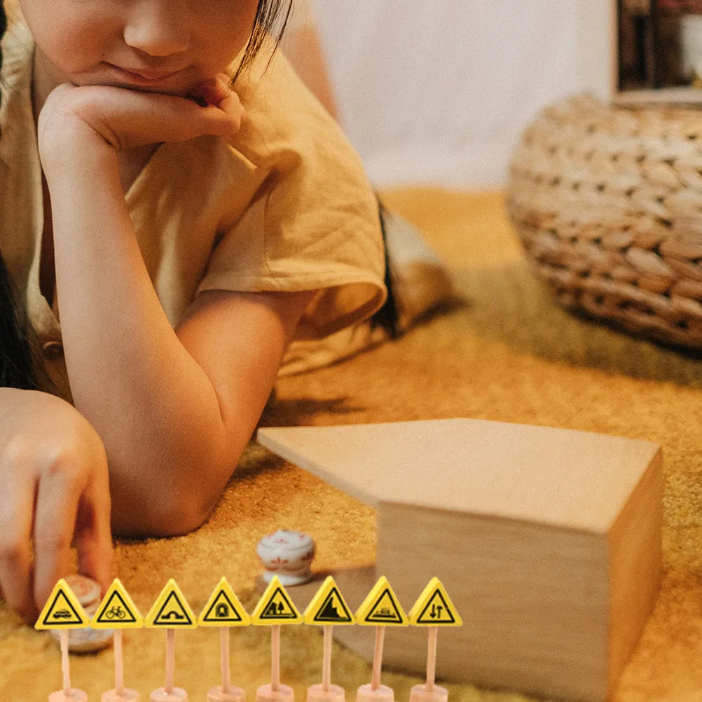 

Набор из 50 деревянных дорожных знаков для обучения детей: раннее развитие, безопасность дорожного движения, распознавание, когнитивные игры, симуляция