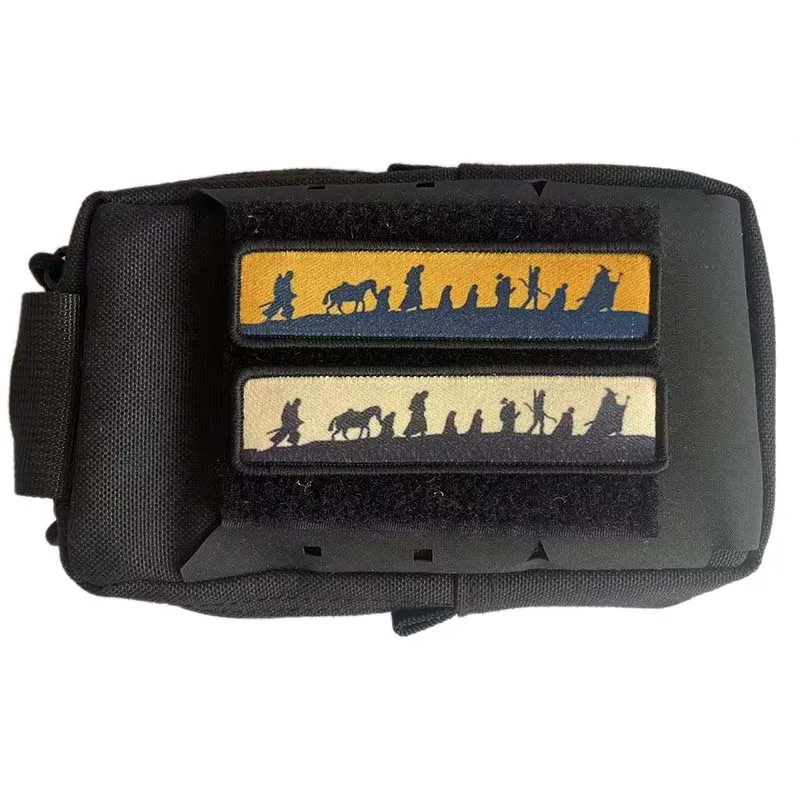 2.5*10 سنتيمتر ، رحلة العجلة النسيج زين المعنويات شعار بقع التكتيكية مع هوك وحلقة الديكور لحقيبة الظهر والملابس