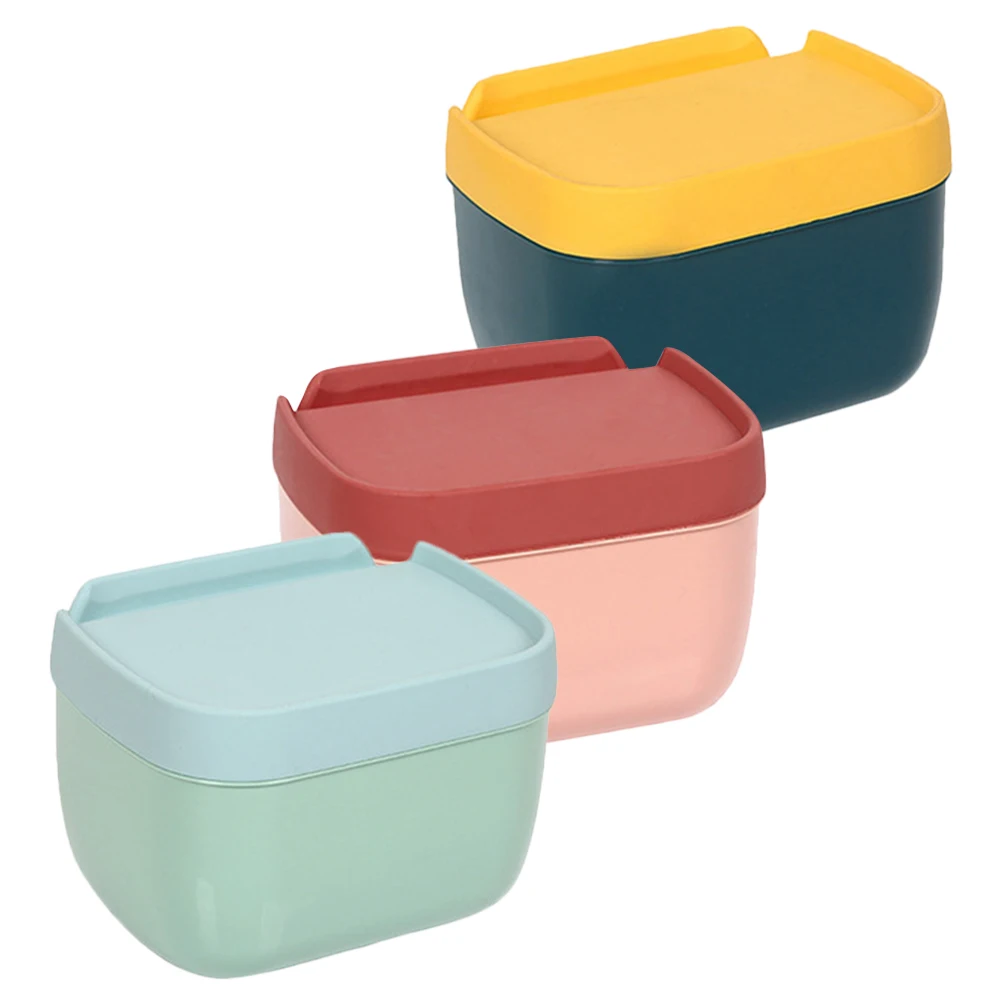 

3pcs Wall Mounted Paper Holder Plastic Tissue Box Shelf Bathroom Storage Roll Rack Case Home Wall Mounted Toilet Papers Holder
