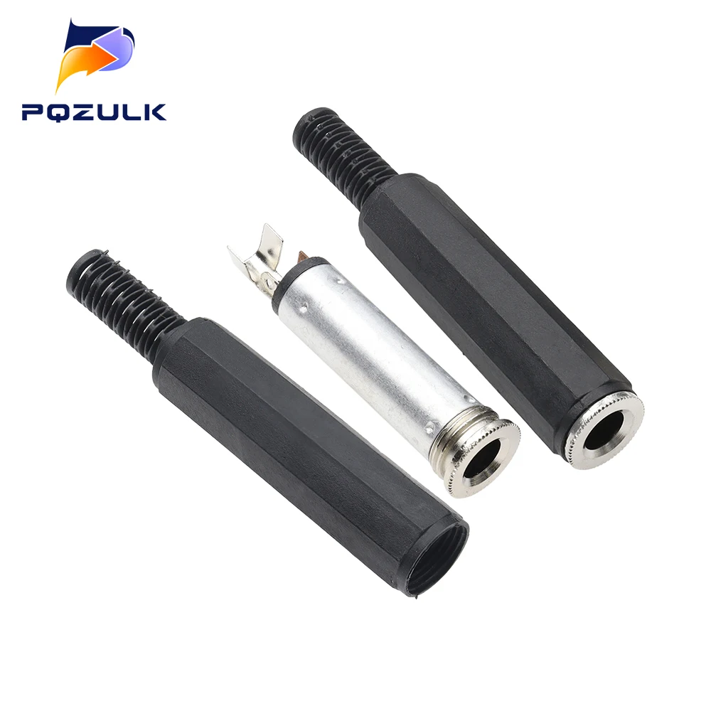 6.3MM wtyczka Mono/gniazdo Stereo AUDIO jack złącze męskie spawanie linii słuchawkowych Stereo 1/4 "6.5mm gniazdo Audio