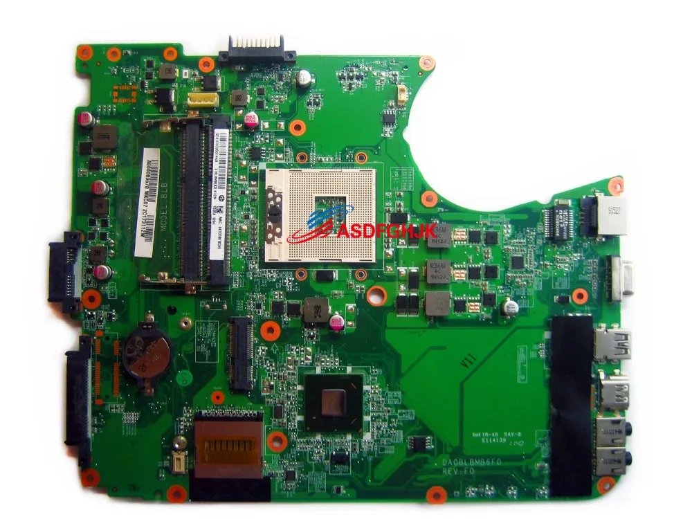 Genuine FOR Toshiba Satellite L750 L755 LAPTOP MOTHERBOARD A000080670 DA0BLBMB6F0 100% Works Perfectly