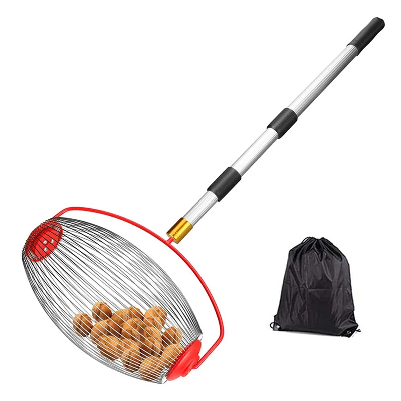 

ABWZ-Nut Picker Garden Nut Stainless Steel Drum Suitable For , Acorn, Pine Cone, Walnut Waste Collection