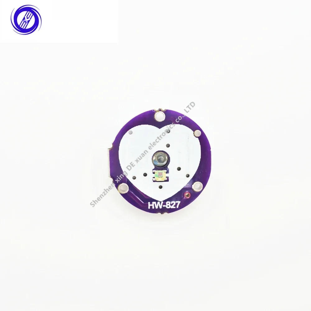 Kit Sensor de Pulso Módulo de Freqüência Cardíaca Pulsesensor com Encaixe