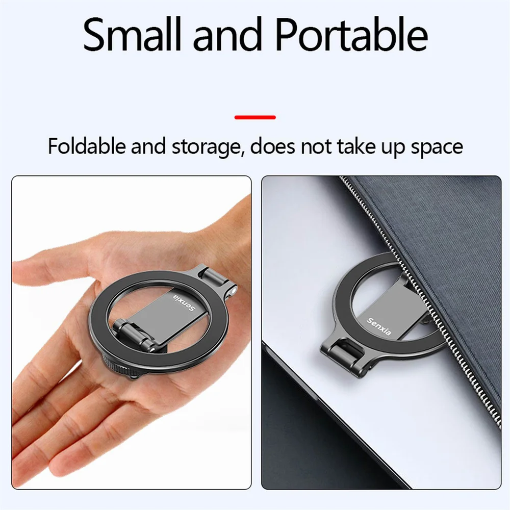 2025 محول حامل هاتف الحذاء البارد المغناطيسي مع 1/4 "برغي Magsafe الهاتف ترايبود جبل آيفون 16-12 DSLR شاشة الكاميرا