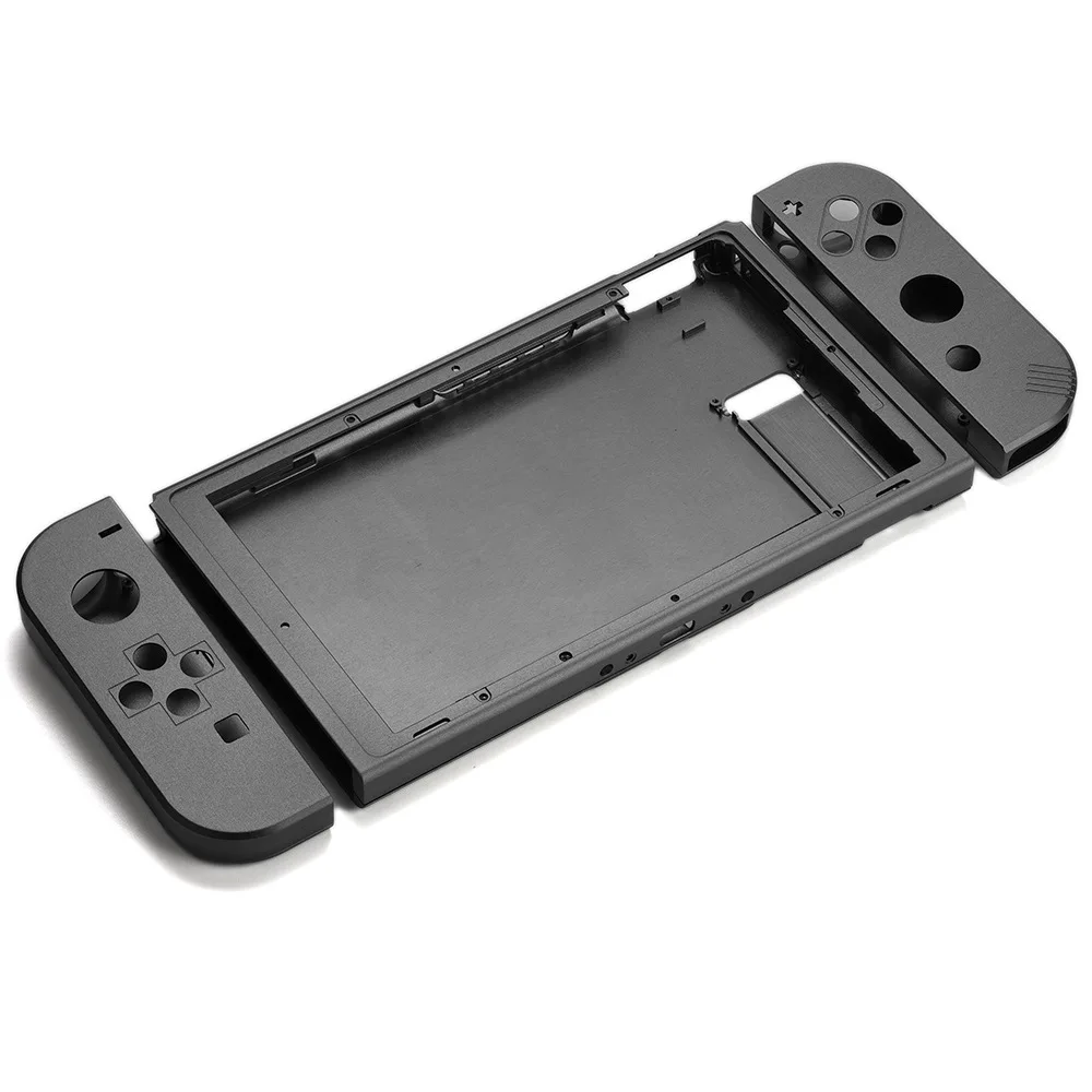 For Switch Oled Aluminum Alloy Replacement Back Plate Joy Con Housing Shell Cover for NS Oled Metal Shell Cover