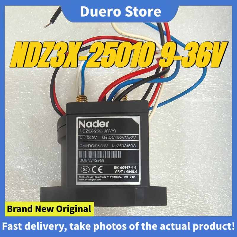 

（Brand New Original）1pcs/lot 100% original genuine relay:NDZ3X-25010 9-36V 250A 1000V 250A New energy relay